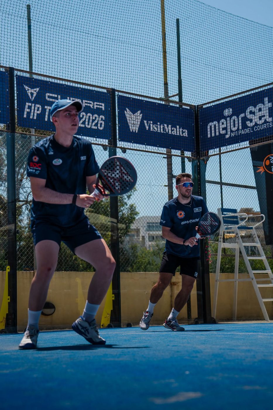 Doubles match at the CUPRA FIP Tour in Malta